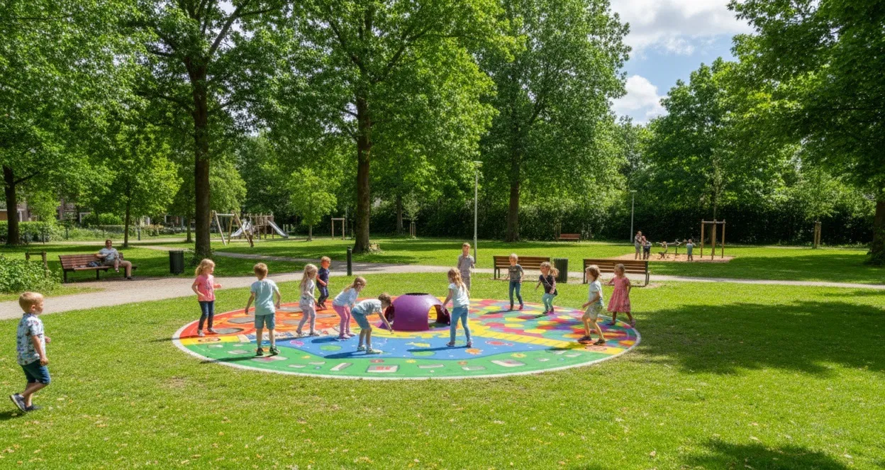 Het intelligente speeltoestel 'Moby' van NovaFunSports